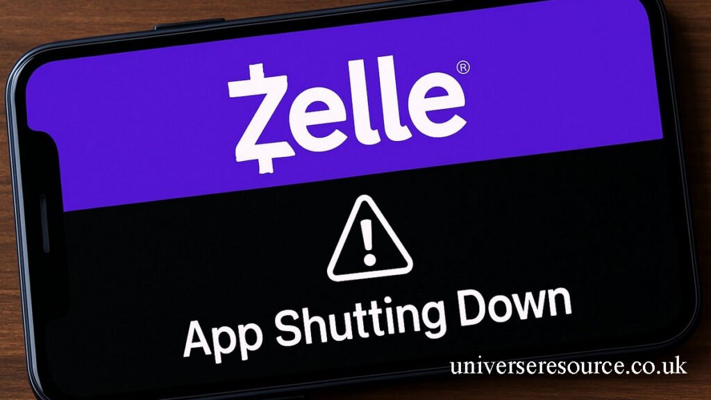 zelle app shutting down