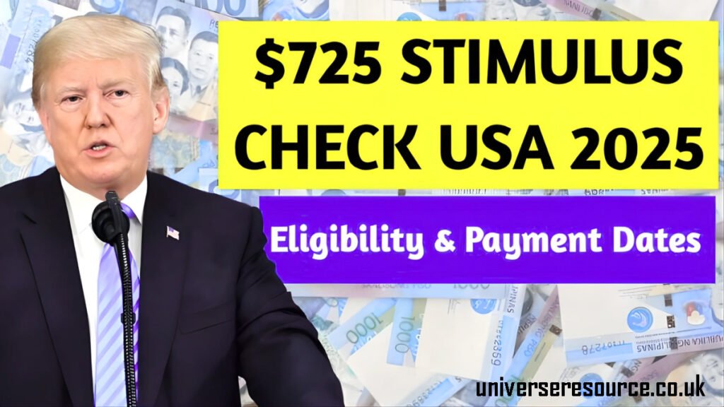 california $725 stimulus check eligibility