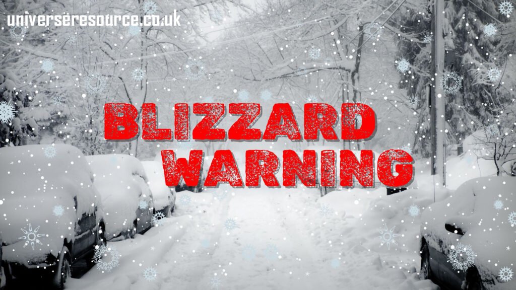 blizzard warning